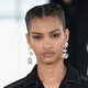 A model walks the runway during the Tory Burch Fall Winter 2019 Fashion Show at Pier 17 on February 10, 2019 in New York City.